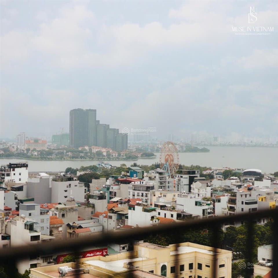 Chính chủ cho thuê căn duplex 2 tầng, view hồ tây & cầu nhật tân ở pentstudio, tây hồ. vào ở luôn