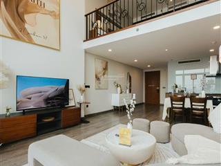 Chính chủ cho thuê căn duplex 2 tầng, view hồ tây & cầu nhật tân ở pentstudio, tây hồ. vào ở luôn