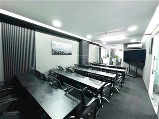 Cho thuê văn phòng full nội thất đường trần huy liệu, phú nhuận. dt 110m2  18tr/ t