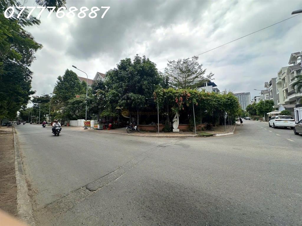 Siêu phẩm lô đất góc 2MT đối diện sông công viên, Thạnh Mỹ Lợi Quận 2