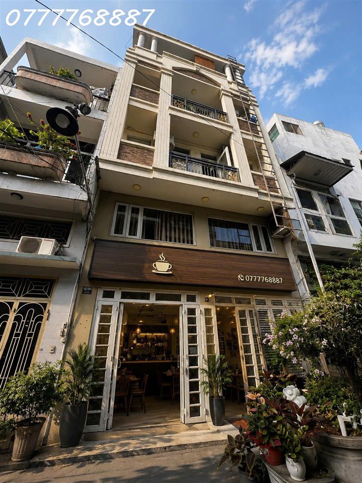 Siêu phẩm tòa CHDV Quận 3 khu VIP 6 tầng 16 phòng Ngang Lớn 6,5m