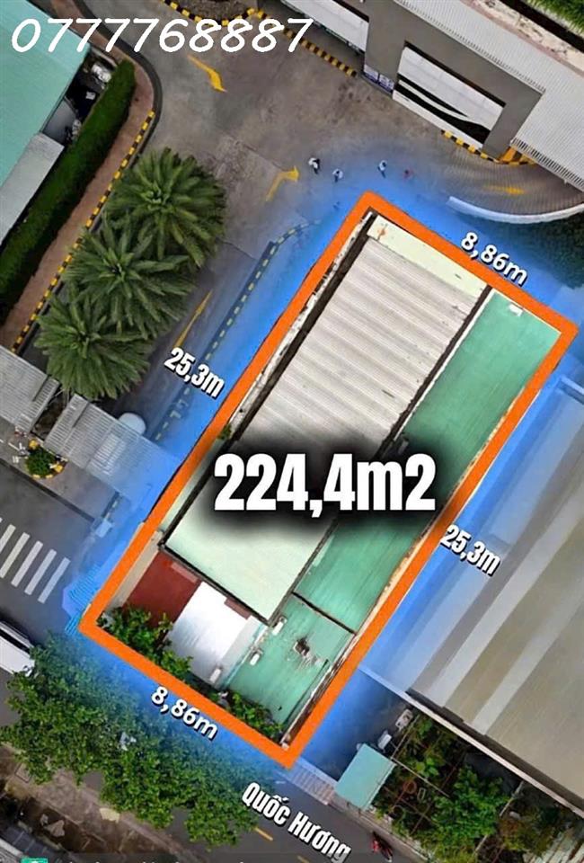 lô đất góc 2MT 3 mặt thoáng, 56 Quốc Hương Thảo Điền Quận 2 CTXD hầm 6 tầng giá rẻ
