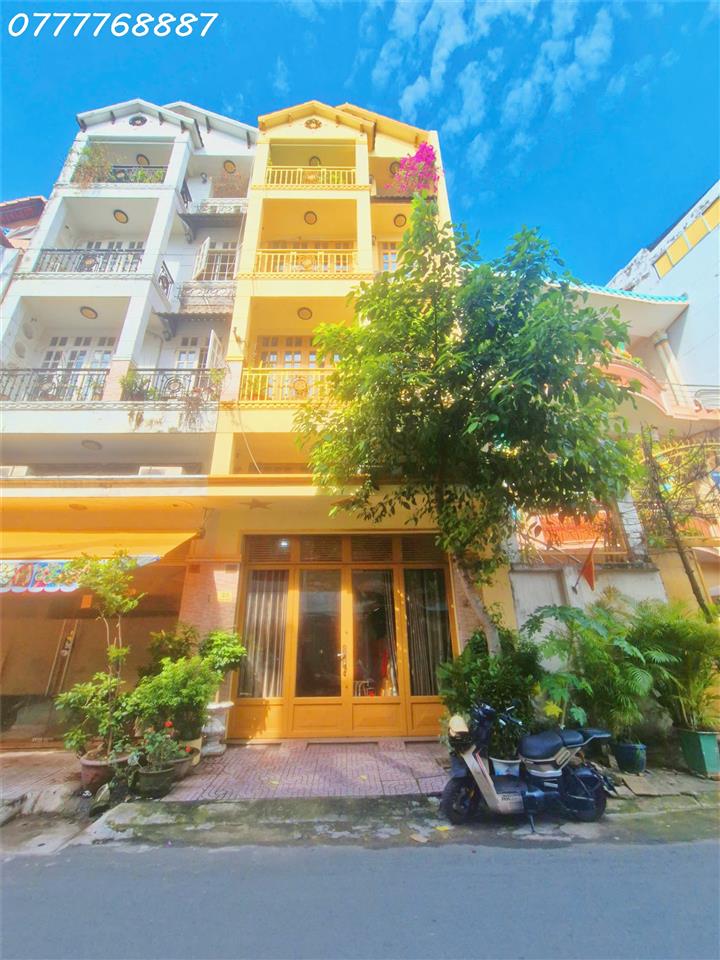 NHÀ MT 5 TẦNG KHU PHAN XÍCH LONG PHU NHUẬN ĐƯỜNG LỚN SANG ĐẸP. Ở VP KD TỐT