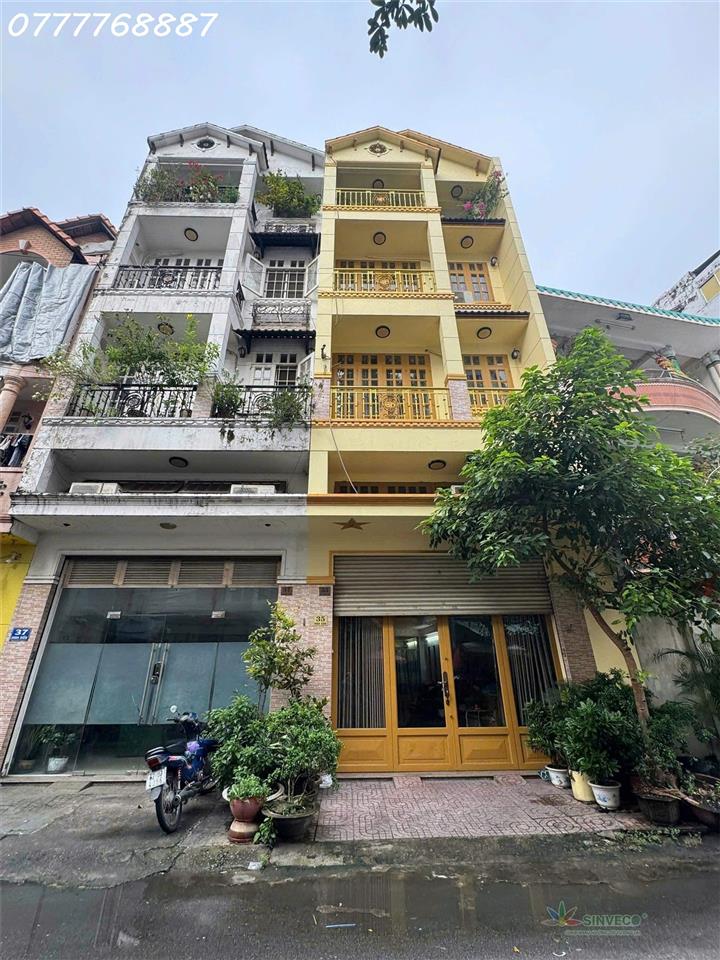 NHÀ MT 5 TẦNG KHU PHAN XÍCH LONG PHU NHUẬN ĐƯỜNG LỚN SANG ĐẸP. Ở VP KD TỐT