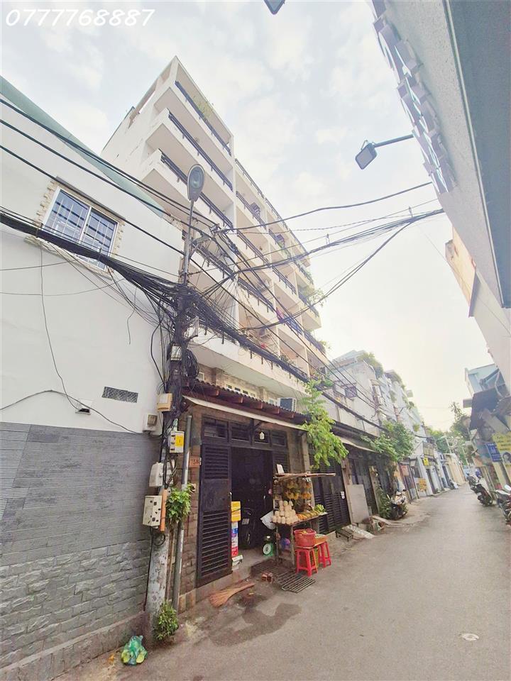 NGỘP BANK BÁN GẤP TÒA CHDV 7 TẦNG KHU PHAN XÍCH LONG, NGANG 16M