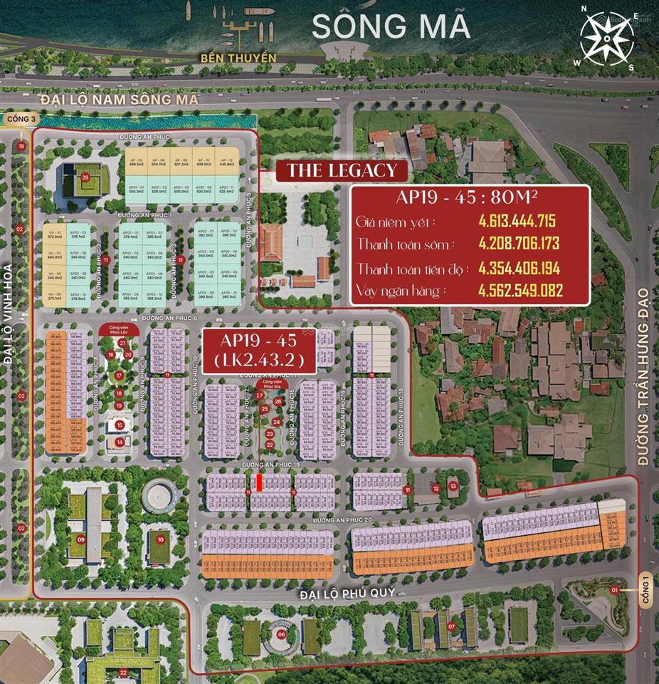 Đất nền sẵn sổ trung tâm tp thanh hóa  kdt mới heragon city!