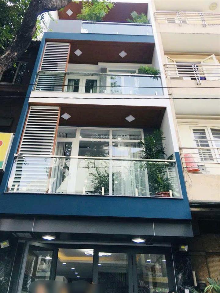 Nhà mặt tiền phan văn trị, nhà mới đẹp, nội thất cơ bản, 1 trệt 3 lầu sân thượng