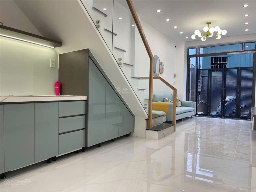 Bán nhà 1 trệt 1 lầu ( dt sổ  60m2 ) sổ hoàn công , ngay chợ tân vạn , gần cầu đồng nai ,aeon mall
