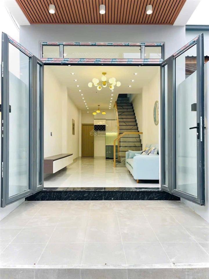 Bán nhà 1 trệt 1 lầu ( dt sổ  60m2 ) sổ hoàn công , ngay chợ tân vạn , gần cầu đồng nai ,aeon mall