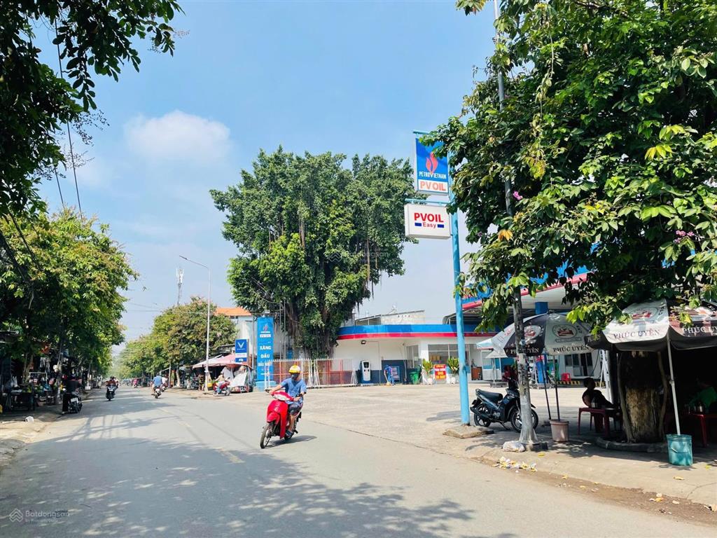 Bán đất mặt tiền đường nguyễn thị tổn , sổ riêng thổ cư % ( 115m2 ) ngay cổng sau c.ty pouchen