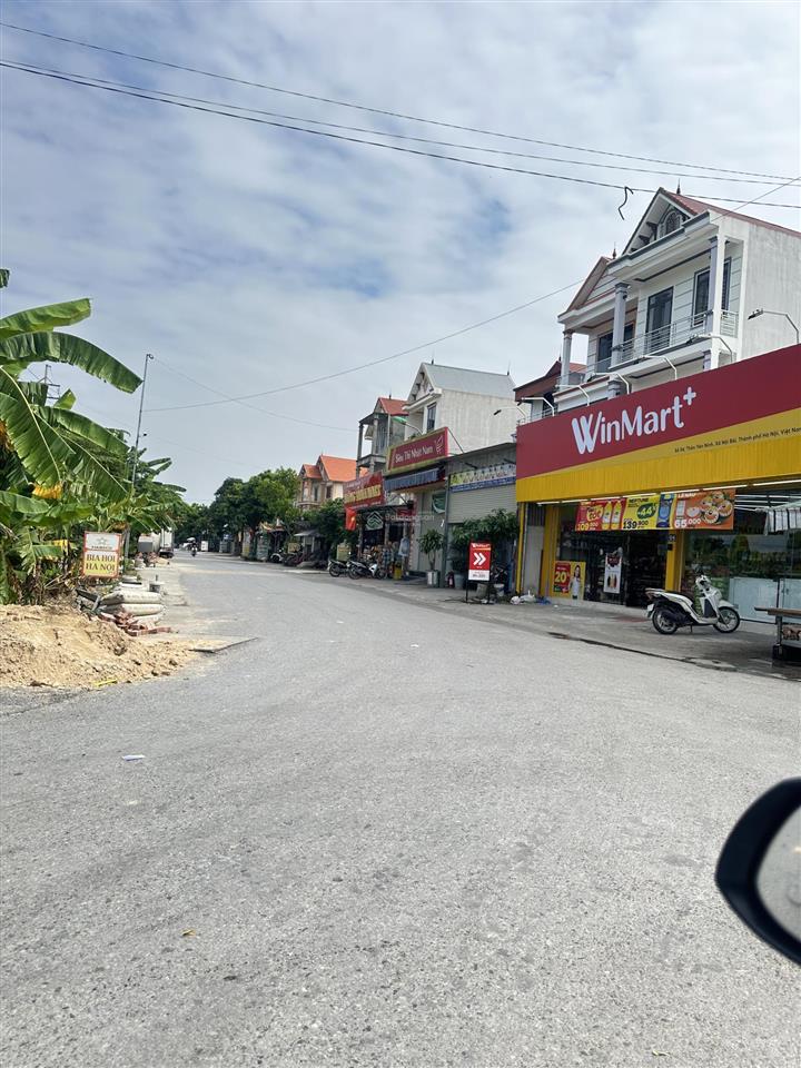 Đất kinh doanh băng hai đường nhựa hiền ninh nội bài
