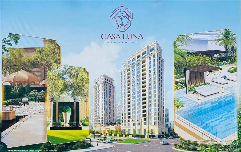 Sắp mở bán casa luna phú mỹ hưng  sky villa siêu sang trung tâm hồ bán nguyệt