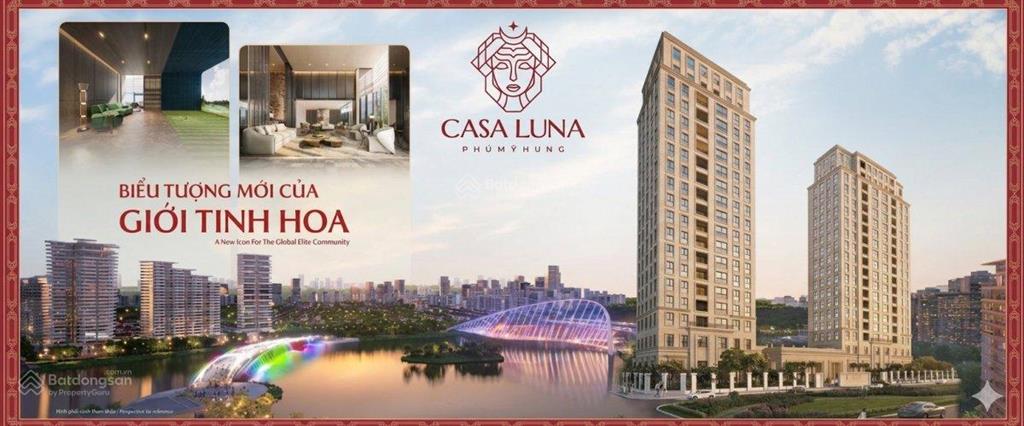 Sắp mở bán casa luna phú mỹ hưng  sky villa siêu sang trung tâm hồ bán nguyệt