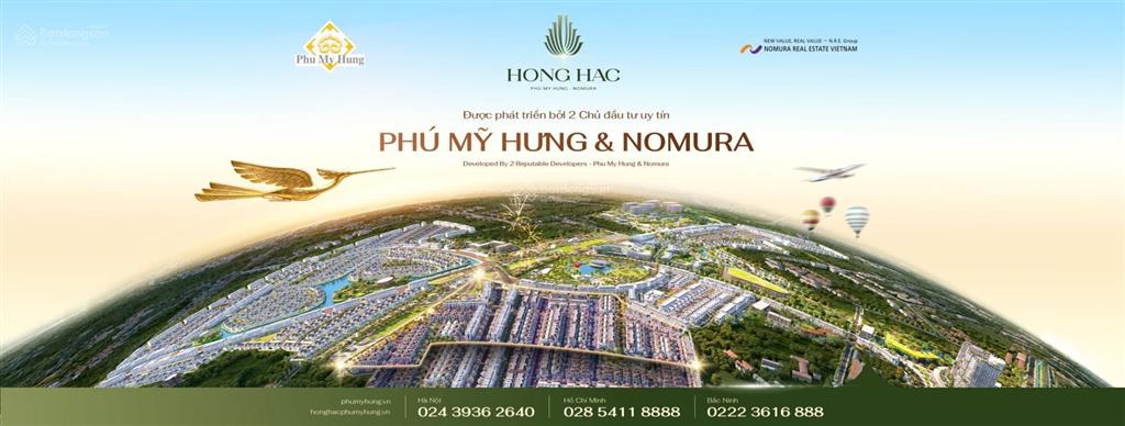 Hồng hạc city bắc ninh liền kề 13 tỷ, ck đến 19%  chủ đầu tư phú mỹ hưng bảo chứng