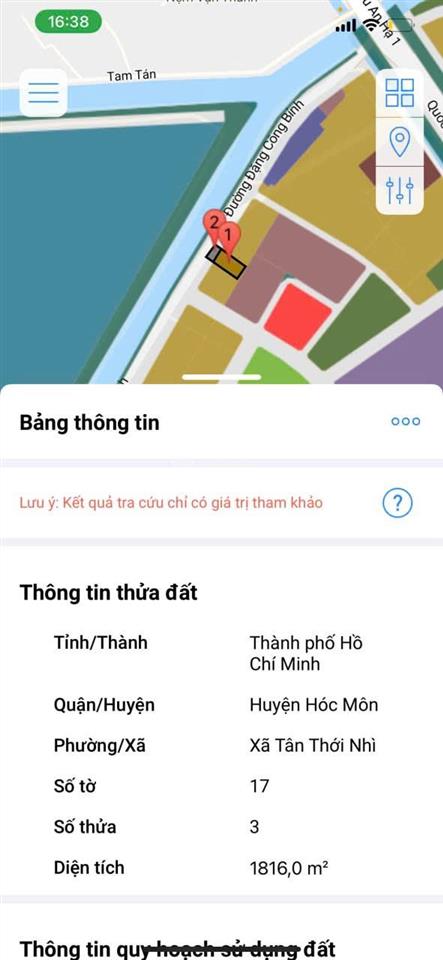 Chính chủ cần bán đất vị trí đẹp kế bên ql 22 và vành đai 3 đã lên gần full thổ cư 30tỷ, 1012 m2