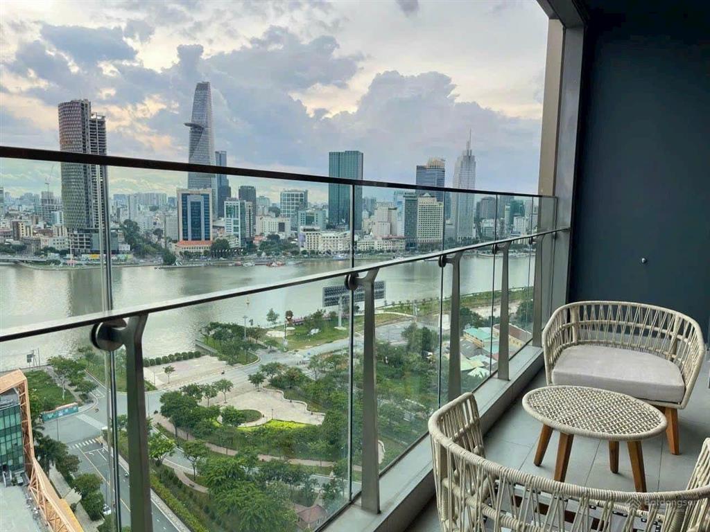 Căn hộ giá tốt empire city view sông sài gòn 2pn 2wc 98m2, giá 28 triệu nt full cao cấp
