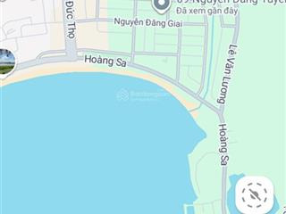 Bán đất 2 mặt tiền khu đầu tuyến sơn trà  thọ quang  đà nẵng