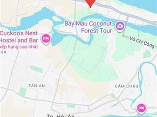 Bán đất 2 mặt tiền gần biển an bàng  hội an đà nẵng