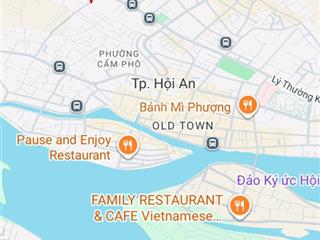 Bán đất gần trung tâm phố cổ hội an