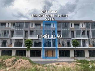 Bán nhà phố uni complex tp. mới giá chỉ từ 5,6 tỷ/căn, đất 95102m, sàn 265m (1 trệt 2 lầu)