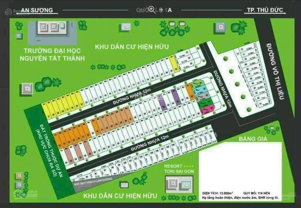 Chính chủ cần bán 3 nền liền kề tại 89 võ thị liễu
