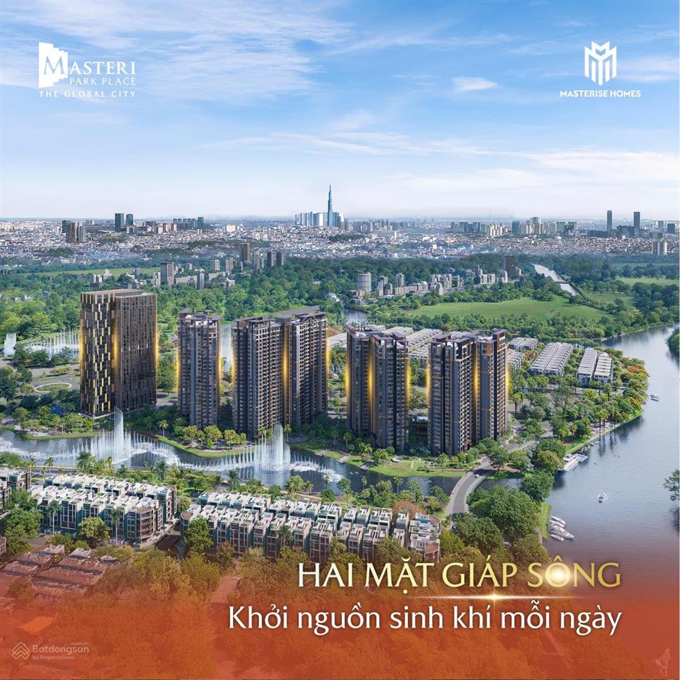 Masteri park place 2pn, view trực diện nhạc nước ck 15%  giá 8.6 tỷ