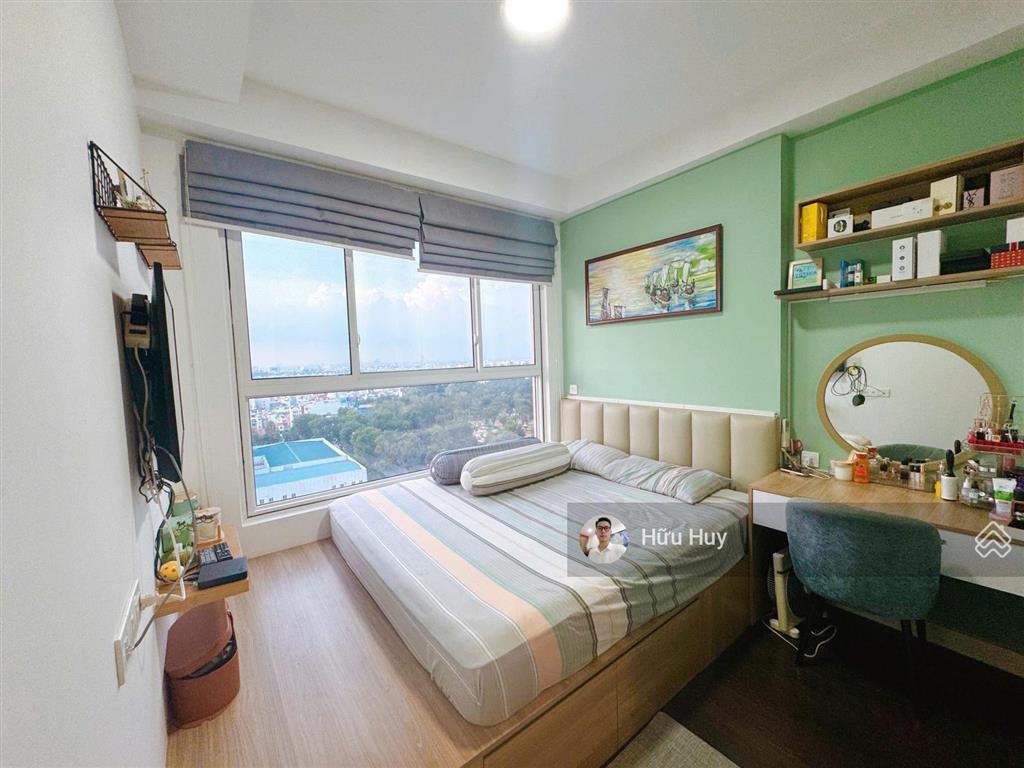 Cho thuê 2pn 2wc 75m2 chung cư golden mansion phú nhuận, nhà đẹp full nt, giá 17tr cạnh sân bay tsn