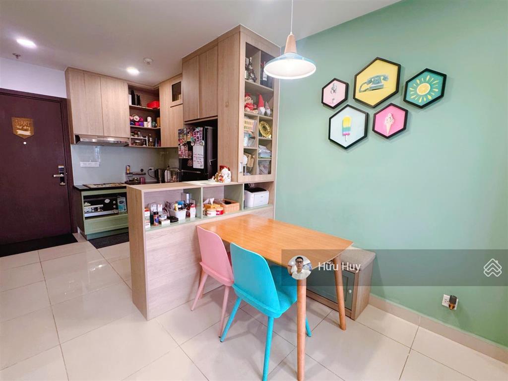 Cho thuê 2pn 2wc 75m2 chung cư golden mansion phú nhuận, nhà đẹp full nt, giá 17tr cạnh sân bay tsn