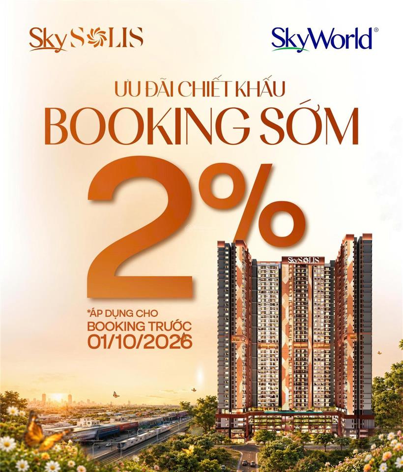Chính sách và giá bán skysolis của cđt malaysia chiết khấu đến 11% trả dài hạn không lo lãi suất