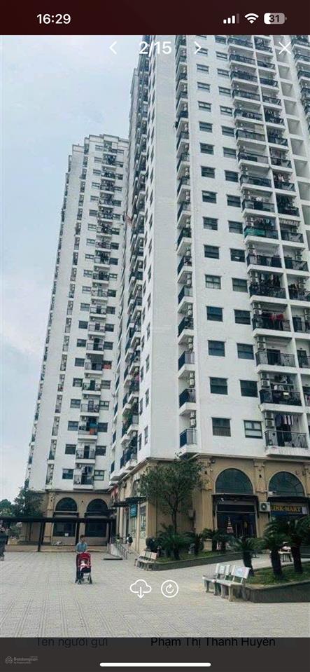 Bán gấp căn chung cư ruby phúc lợi view bể bơi thoáng cực mát thiết kế 3 ngủ, 2 vskk, giá hời khu