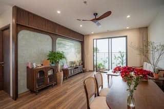 Cho thuê căn 2pn full đồ đẹp, phong cách wasbi sabi tại zurich vinhomes ocean park, giá chỉ 17tr/th