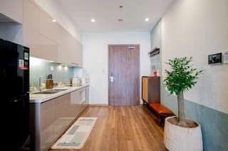 Cho thuê căn 2pn full đồ đẹp, phong cách wasbi sabi tại zurich vinhomes ocean park, giá chỉ 17tr/th