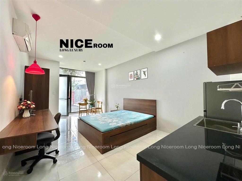 Studio ban công máy giặt riêng dành cho khách yêu thích sự yên tĩnh văn minh
