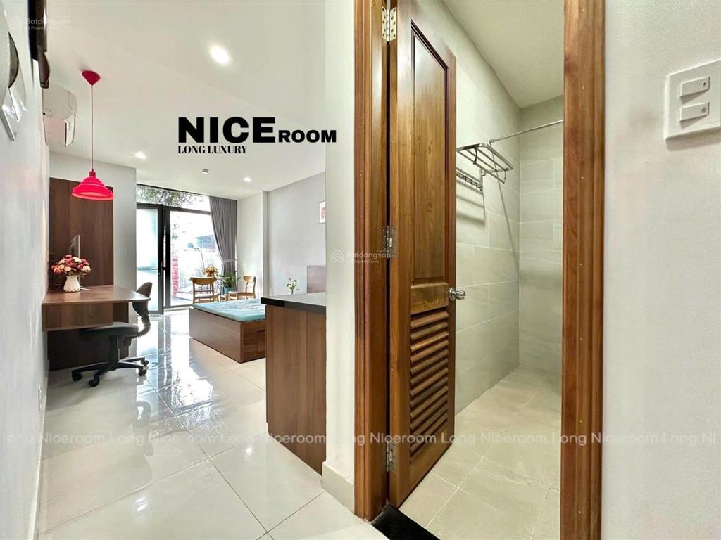 Studio ban công máy giặt riêng dành cho khách yêu thích sự yên tĩnh văn minh