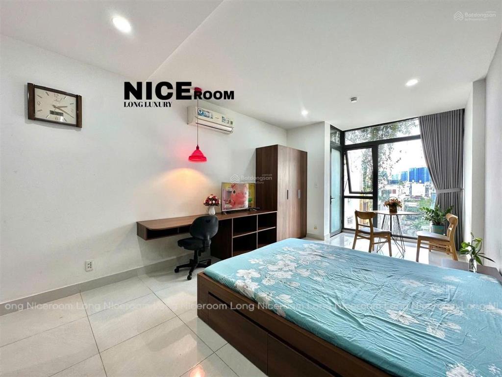 Studio ban công máy giặt riêng dành cho khách yêu thích sự yên tĩnh văn minh
