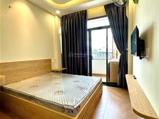 Cho thuê chung cư mini  studio ban công tách bếp tại lê quang định