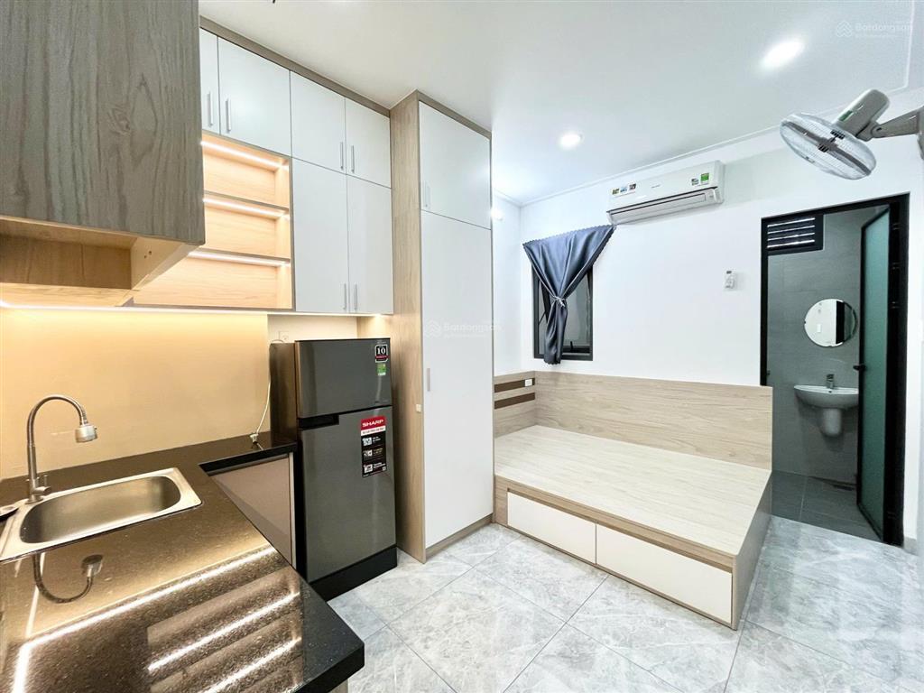 Studio full nội thất tiện nghi  thang máy, chỉ 4,8 triệu/tháng
