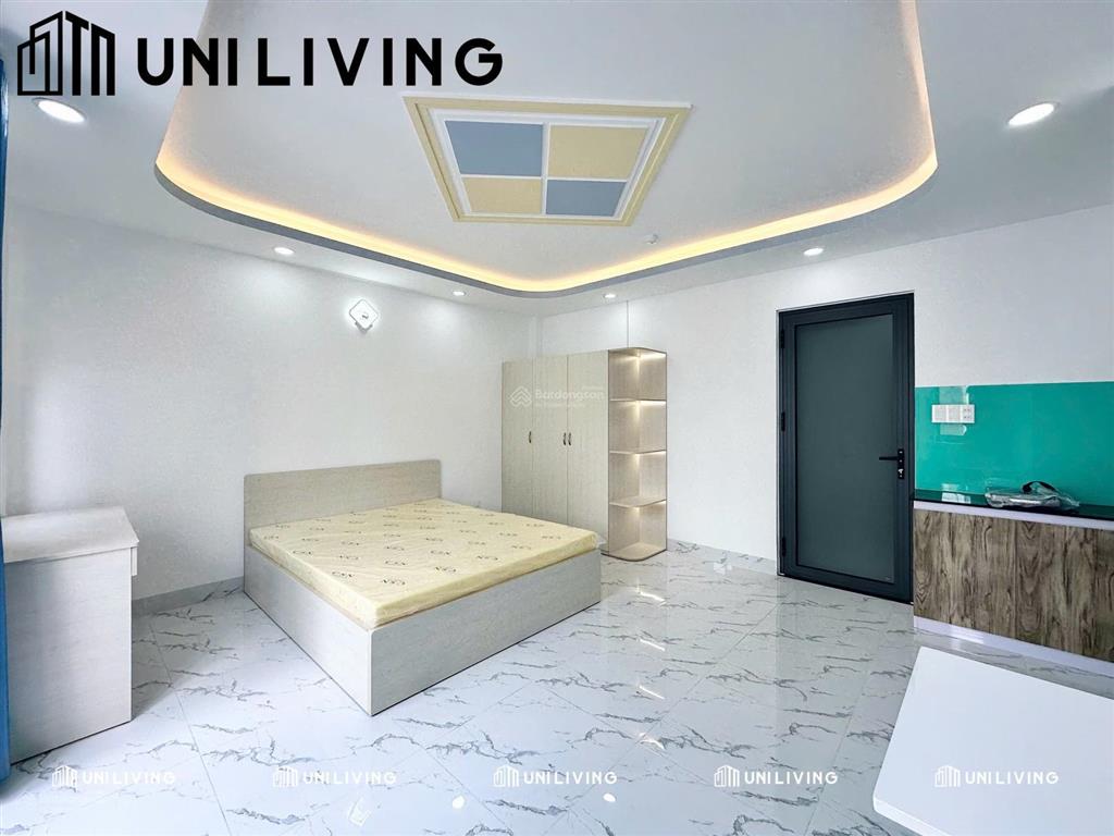 Studio ban công full nội thất mới gần trường văn lang cs2  phan văn trị