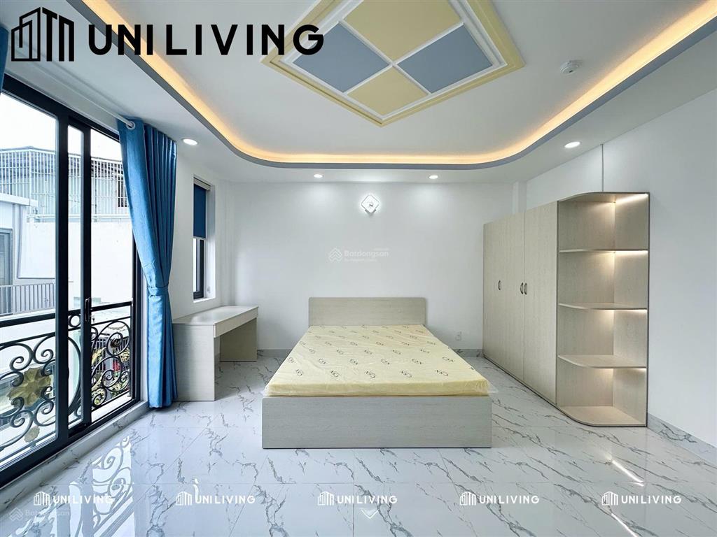 Studio ban công full nội thất mới gần trường văn lang cs2  phan văn trị