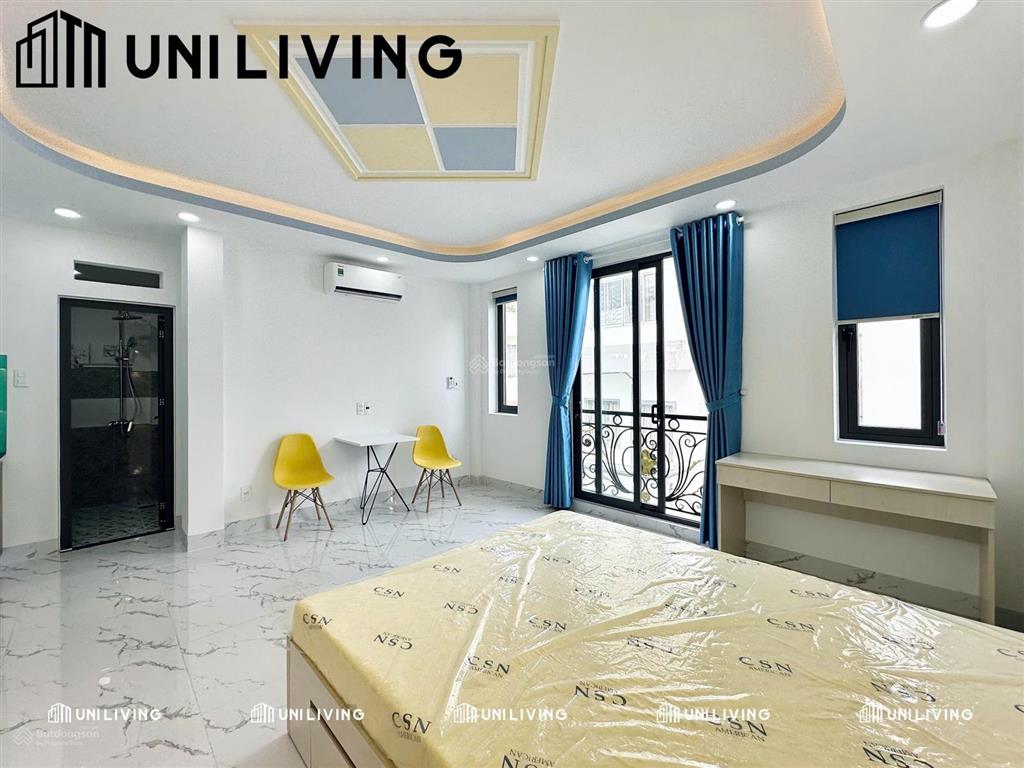 Studio ban công full nội thất mới gần trường văn lang cs2  phan văn trị