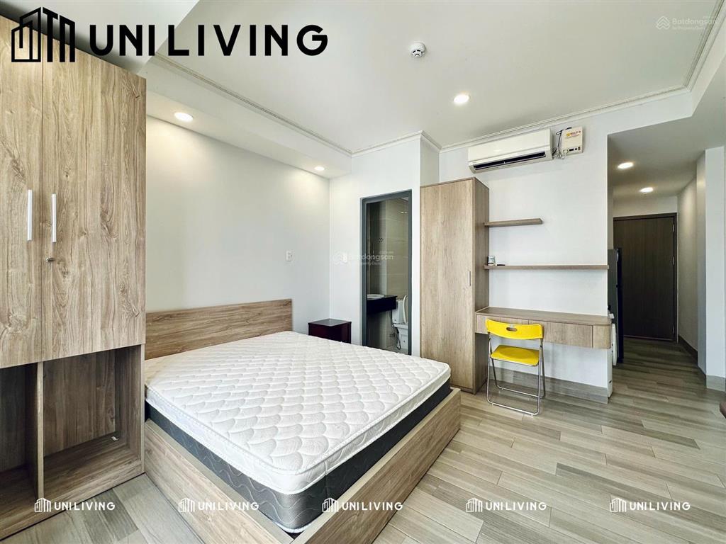 Studio ban công nội thất cao cấp  gần trường hutech, ngoại thương, gtvt,... cuối nguyễn gia trí