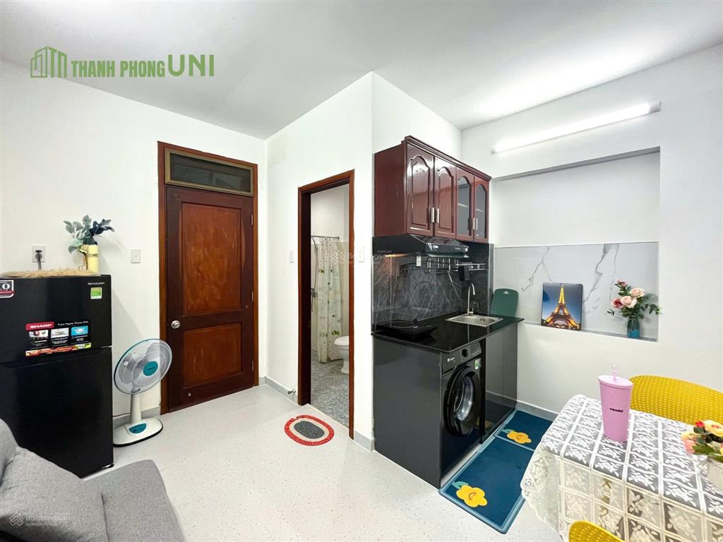 Cho thuê căn hộ mini gần ga metro tân cảng  có dọn phòng 1l/tuần