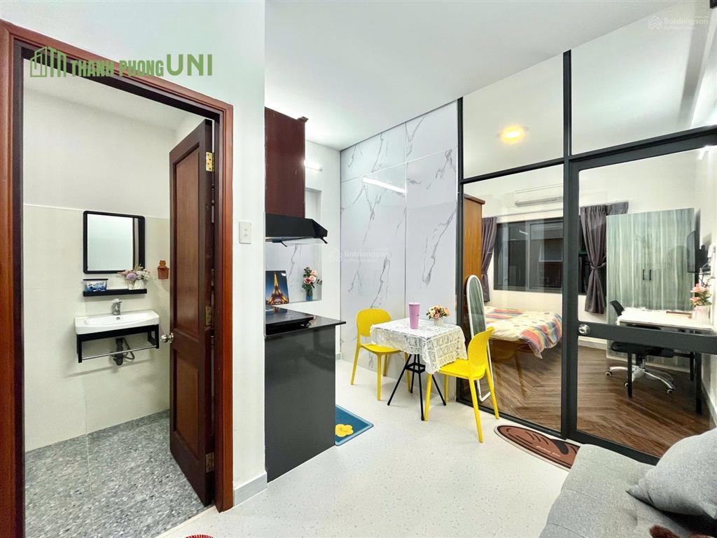 Cho thuê căn hộ mini gần ga metro tân cảng  có dọn phòng 1l/tuần