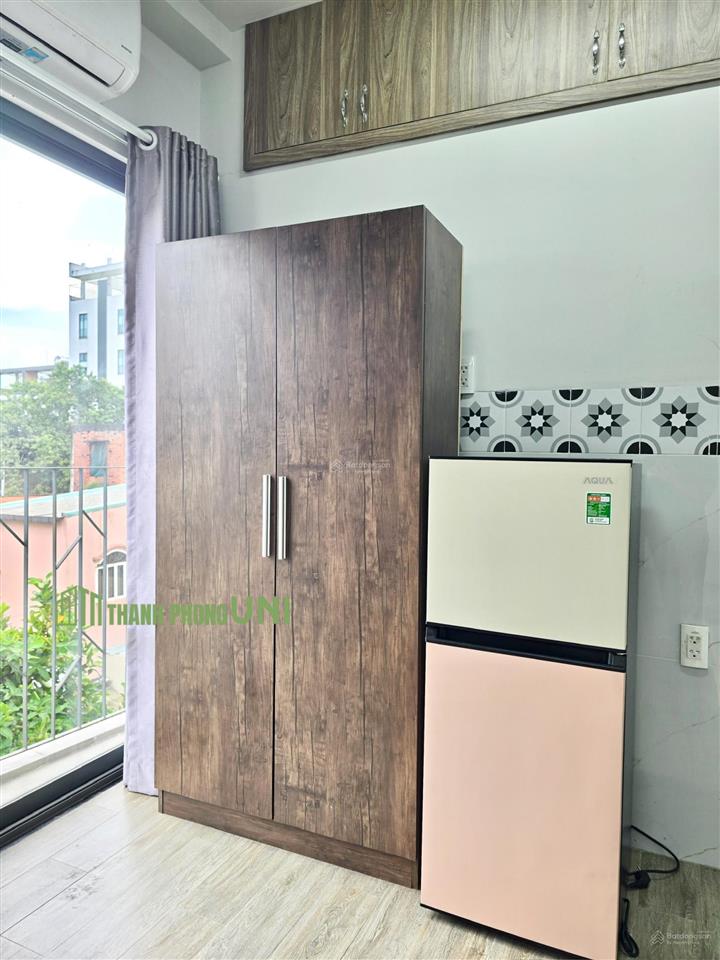 Duplex ban công full nội thất tiện nghi, thang máy gần trường văn lang cs3