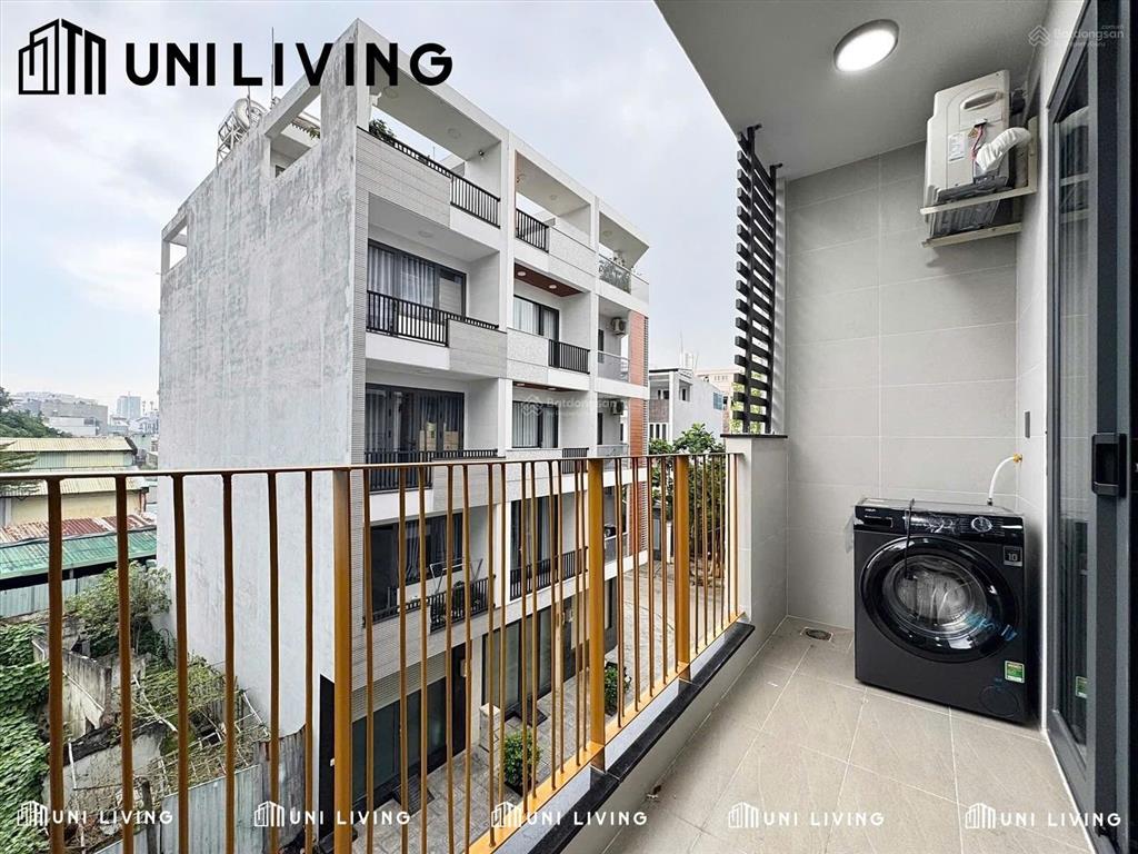 Studio ban công máy giặt riêng gần văn lang cs3, phạm văn đồng