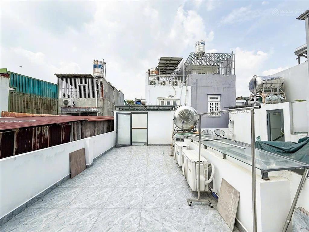 Cách mặt tiền lê văn sỹ 30m,4tầng,nở hậu 4,8m,khu nhộn nhịp kd,giáp q3 và tân bình