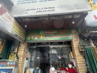 Mặt tiền nguyễn kiệm, có hẻm sau, vuông vức, đang cho thuê thu nhập tốt