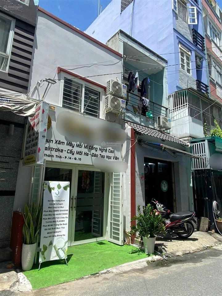 Bán nhà riêng tại thành thái, cư xá đồng tiến, giá ưu đãi 9,99 tỷ, 38,8m2, khu kinh doanh nhộn nhịp