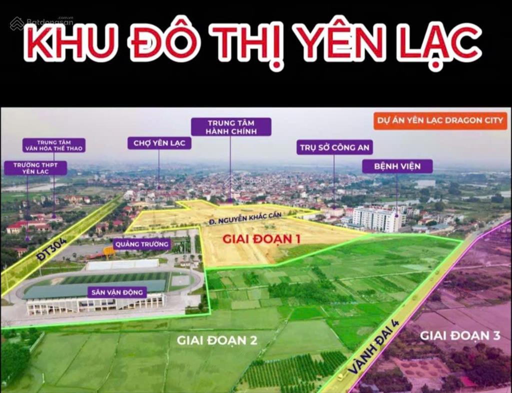 Nhận booking đất khu đô thị dragon yên lạc