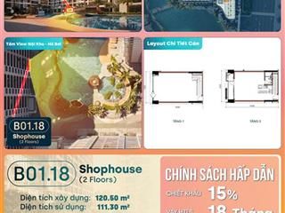 Shophouse 2 tầng mt eastmark city  chiết khấu 15% trực tiếp vào giá bán, sở hữu chỉ với 7 tỷ